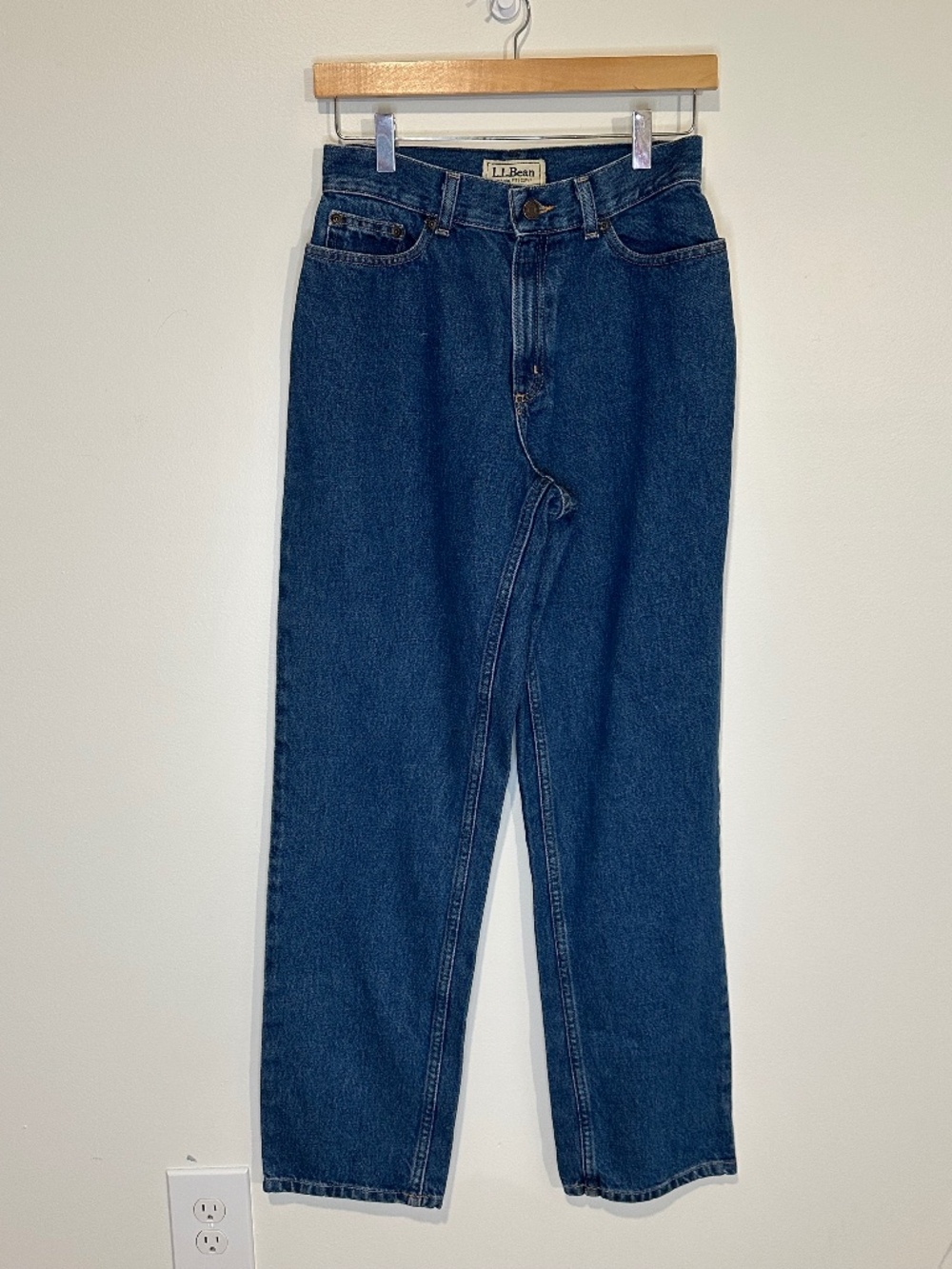 Vintage LL Bean Classic Fit Curvy Jeans Size 10